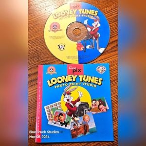 Looney Tunes Photo Print Studio PC Cd-rom Windows 95/98 BUGS BUNNY